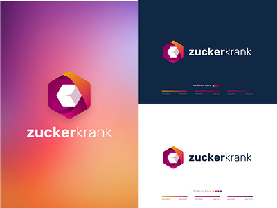 Zuckerkrank Logo branding colors design graphic design logo typography ui web