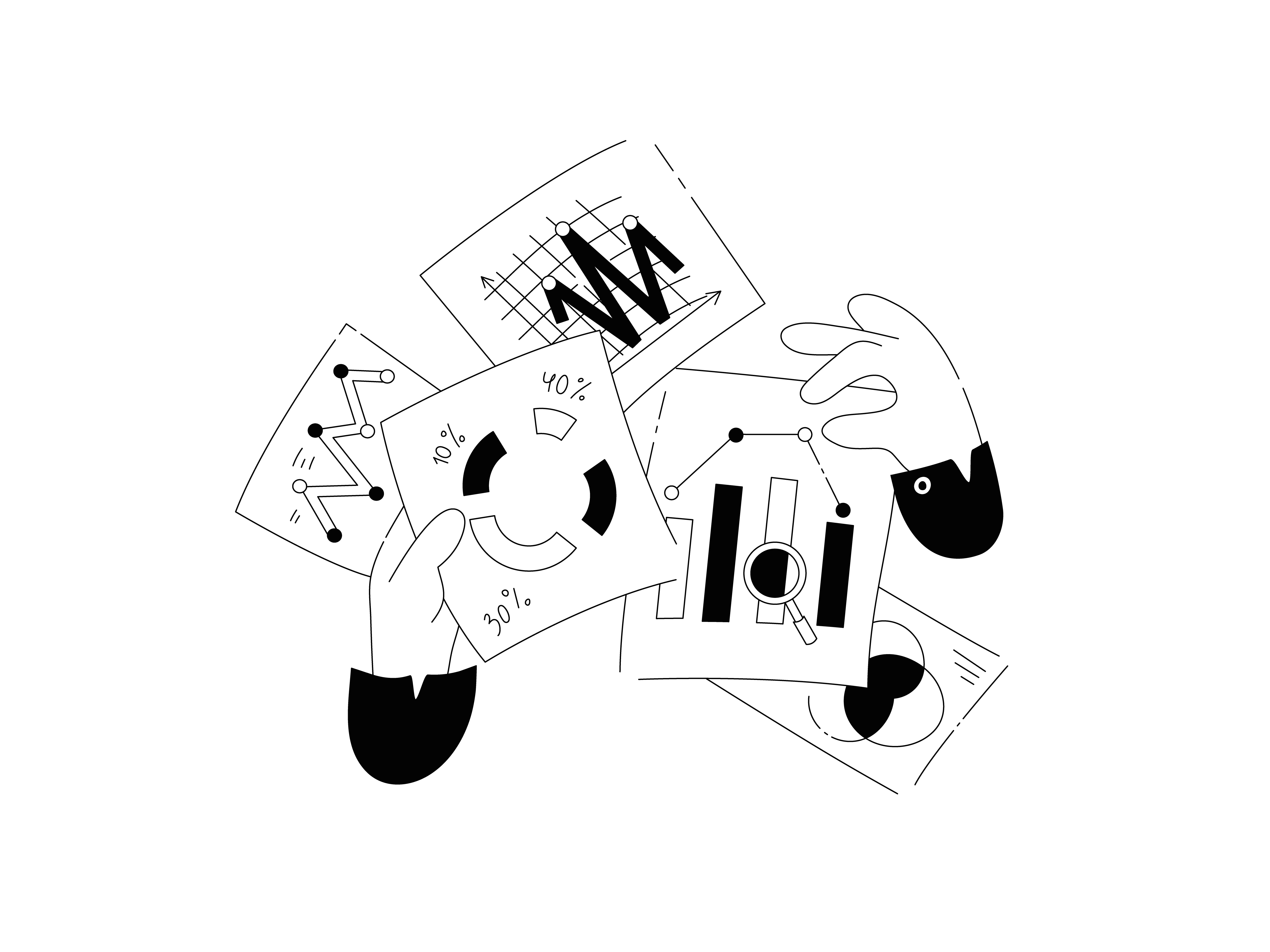 work with documents accountant algorytm analyst analytics big data business data design finance financier flat hands illustration math paper paper work scheme statistic vector