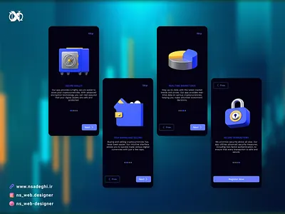 Walkthrough app figmadesign ui uidesign ux walkthrough