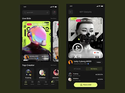 EasNFT - NFT Marketplace App metaverse