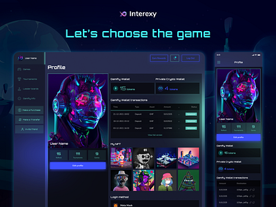 Web3 Gaming platform | Web app app branding crypto desgin gaming gradient logo market meta metaverse mobileapp nft nftmarketplace web3 web3platform webapp webdesign