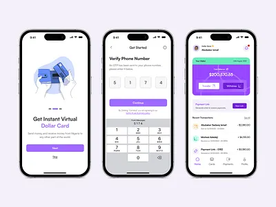Fintech App app app ui finanace app finance fintech fintech app uiux wallet wallet app