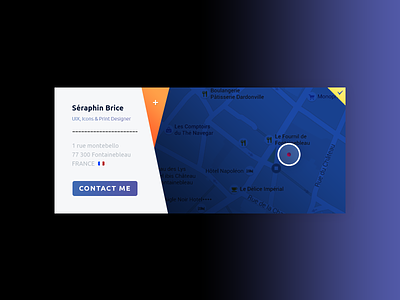 Widget Location Map brand branding contact me fontainebleau france french gps graphic design icons designer icons pins map location illustrator ai photoshop psd print designer radar typo typography ui ux designer widget location map