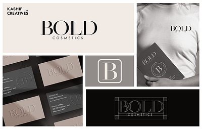 Bold Cosmetics Logo / Brand Identity Design bold brand identity branding brandmark cosmetics cosmeticslogo fashion graphic design logo logodesign logomark logotype makeup makeuplogo skin care visual identity women