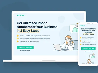 Landing Page ui