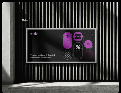 Let's Node - Branding (Brand Book) 3d animation branding code community company crypto fintech logo violet webdesign website