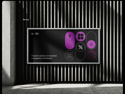 Let's Node - Branding (Brand Book) 3d animation branding code community company crypto fintech logo violet webdesign website
