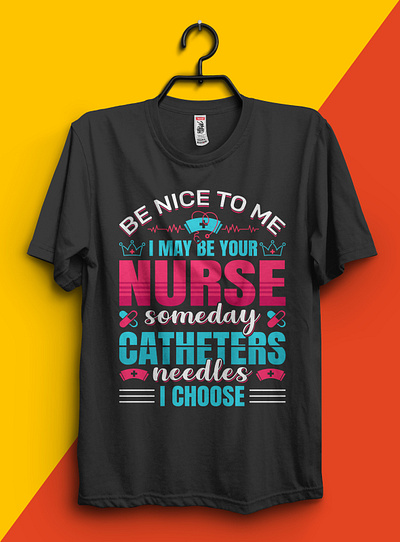 Nurse T-Shirt Design eps