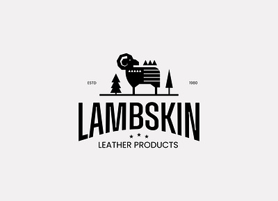 logo lambskin branding graphic design logo