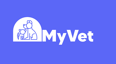 MyVet app branding ui ux