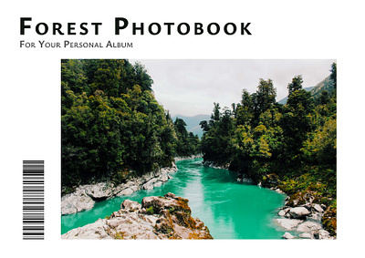 Photobook Design book book layout forest graphic design mountains outdoor photography photoshop trees