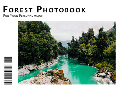 Photobook Design book book layout forest graphic design mountains outdoor photography photoshop trees
