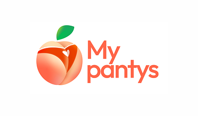 My Pantys 3d logo design 2d 3d 3d design 3d logo design art direction branding commercial graphic design illustration logo logo design peach