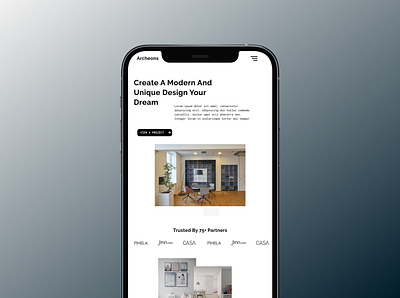 Archeons Architecture app architecture branding design mobile design ui ux web design