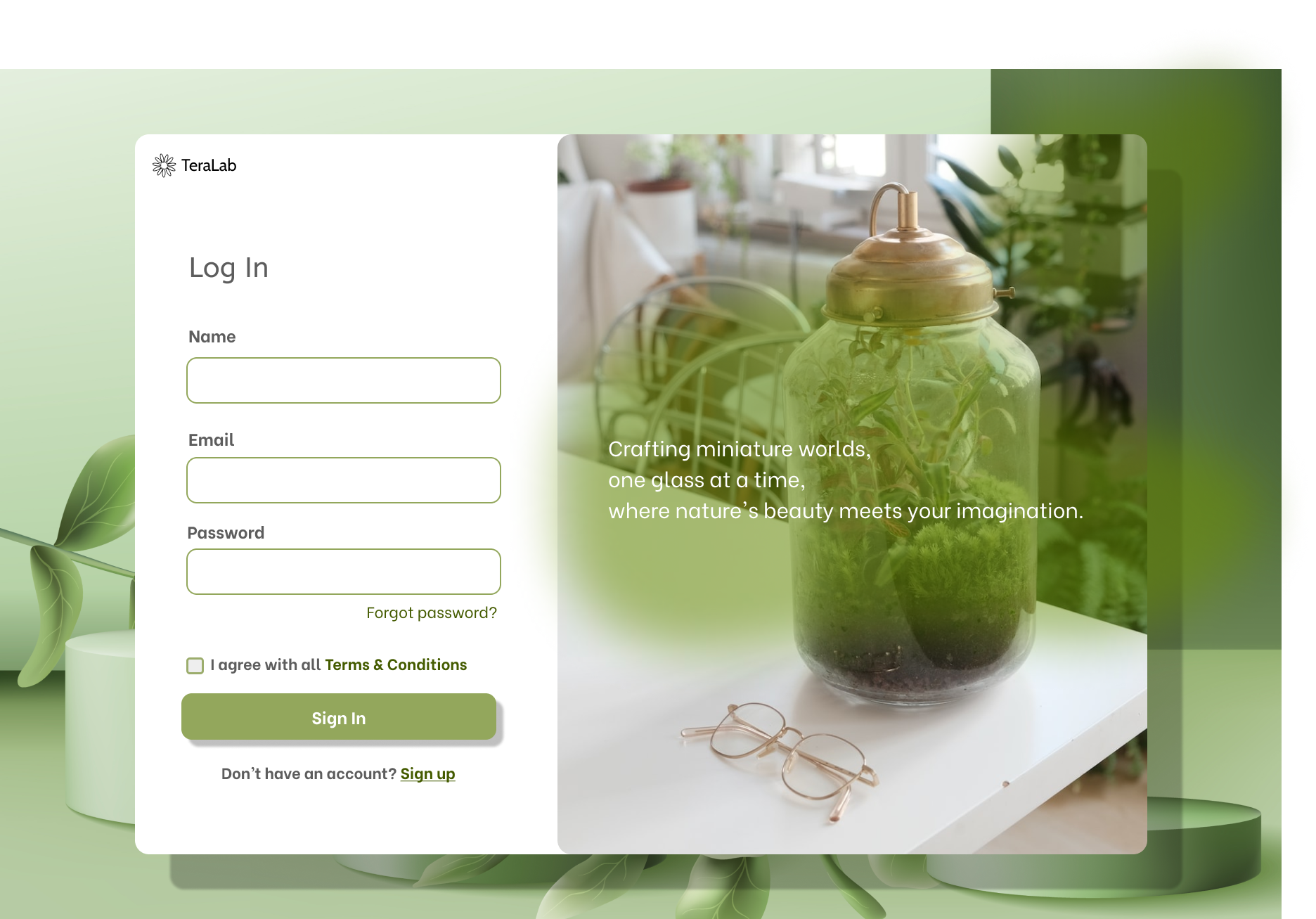 Sign Up UI Design dailyui design ui website