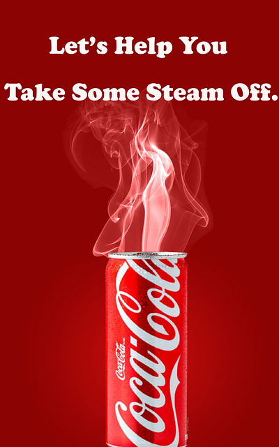 Coca-Cola - AD ad campaign branding design graphic design marketing photoshop