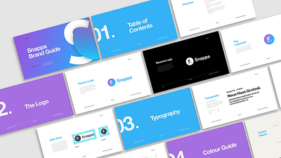 Snappa Brand Guide Concepts art direction brand development branding canva color palette color scheme conceptualization cover design graphic design guideline iconography identity indesign layout logo san francisco startup tech typography ui