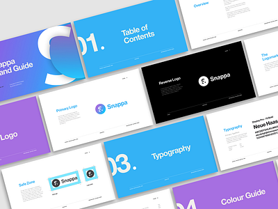 Snappa Brand Guide Concepts art direction brand development branding canva color palette color scheme conceptualization cover design graphic design guideline iconography identity indesign layout logo san francisco startup tech typography ui