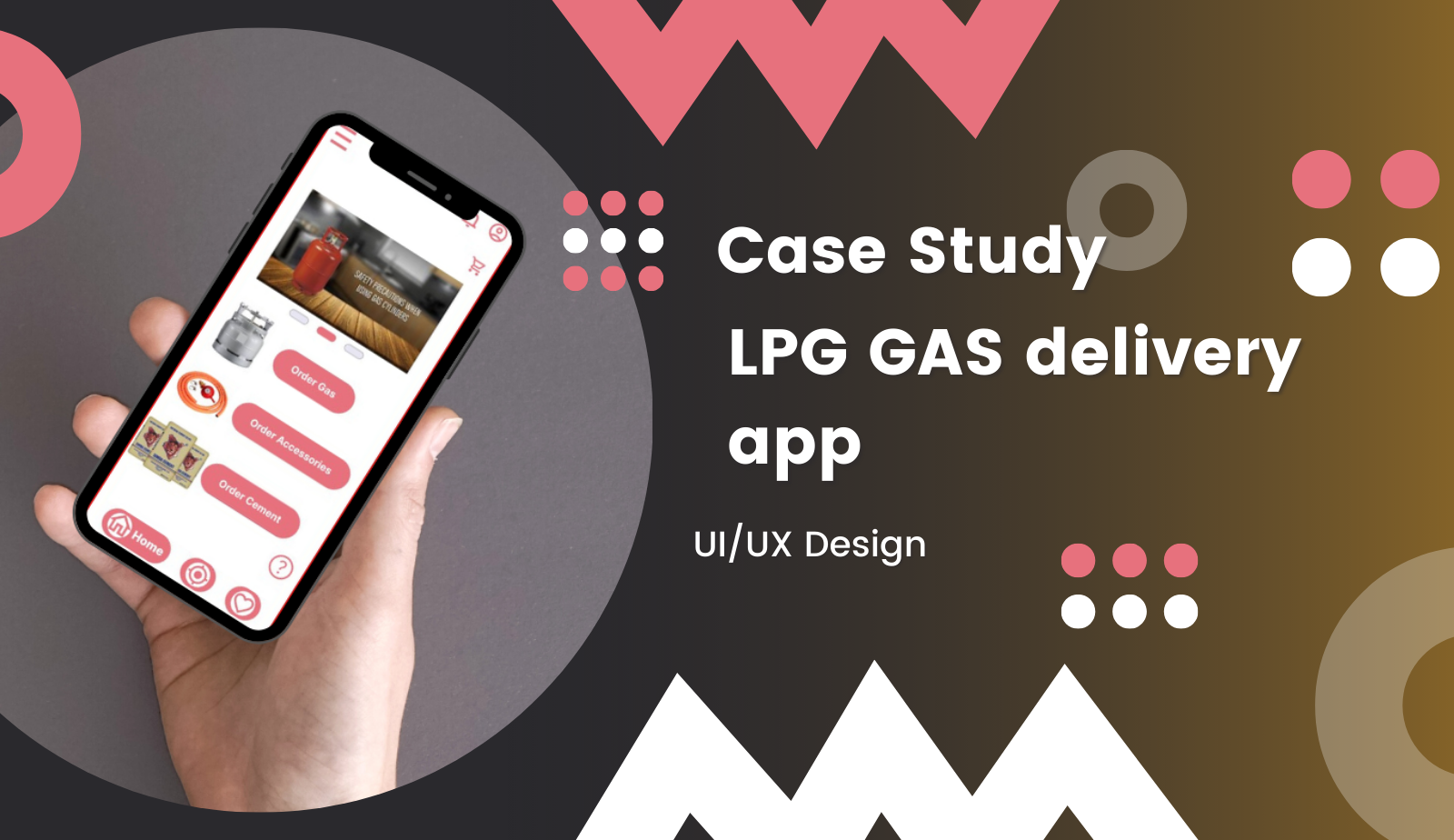 Case study LPG GAS Delivery App by Manti Josee on Dribbble