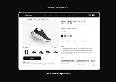 Day 05 - Product Page UI Design figma product page product page ui design ui