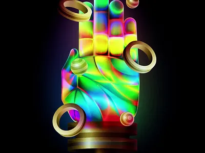 Hand of Midas animation graphic design hand illustration motion graphics