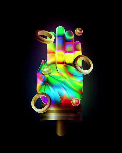Hand of Midas animation graphic design hand illustration motion graphics