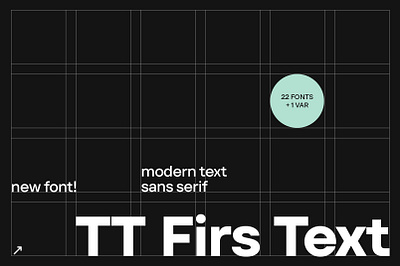 TT Firs Text advertising body text branding classic display geometric sans headers headings headline logotype magazine modern newsletter newspaper open type package poster publishing sans serif tt firs text