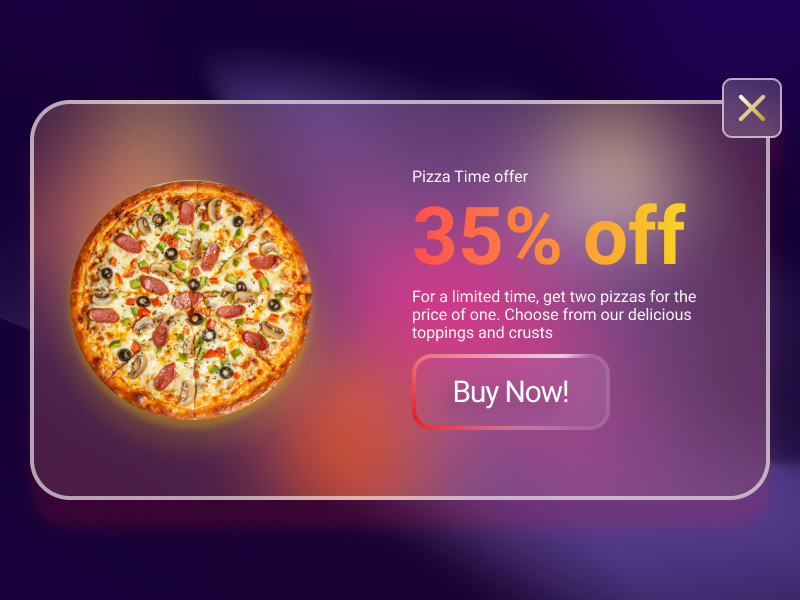 Pop-up Overlay #DailyUI dailyui design pop up popup ui ux