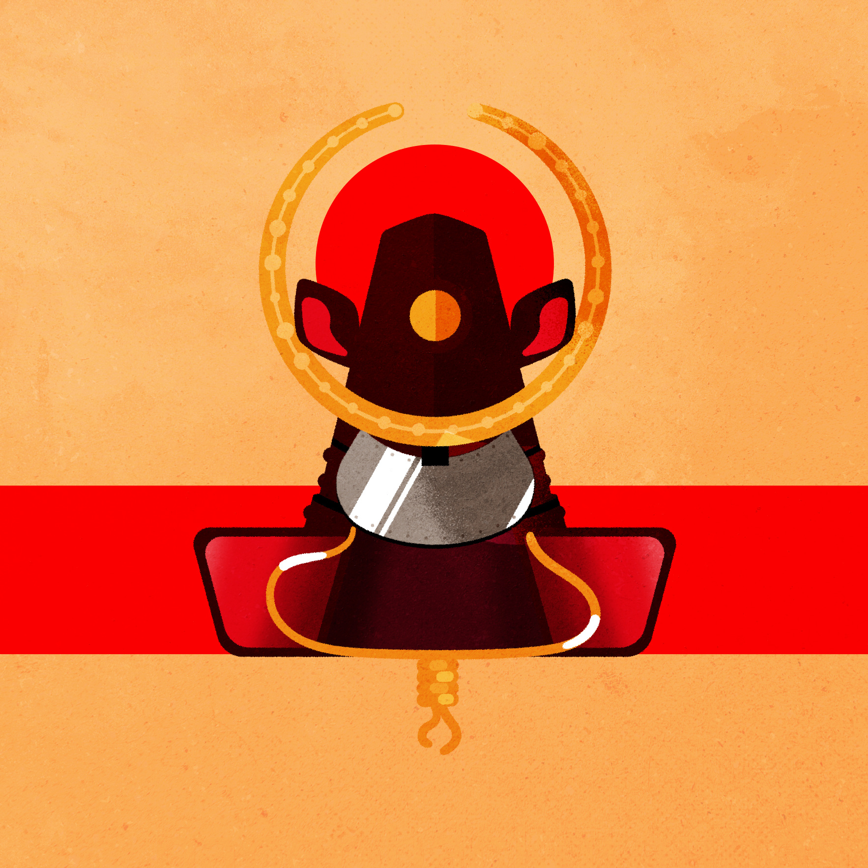 Kabuto helmets design edo helmet illustration illustrator japan kabuto minimalist samurai texture tokyo vector