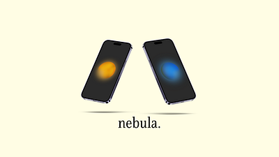 nebula. graphic design vector wallpaper