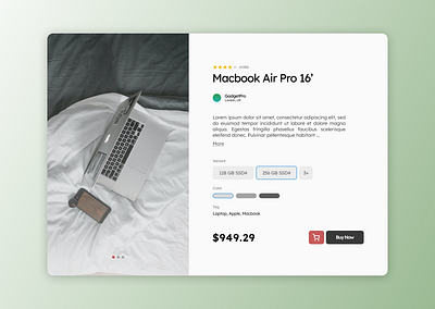 DailyUI #012 - E-Commerce dailyui e commerce store ui ux