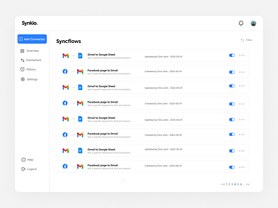 App Integration Dashboard UI app dashboard design integration ui ui ux user interface