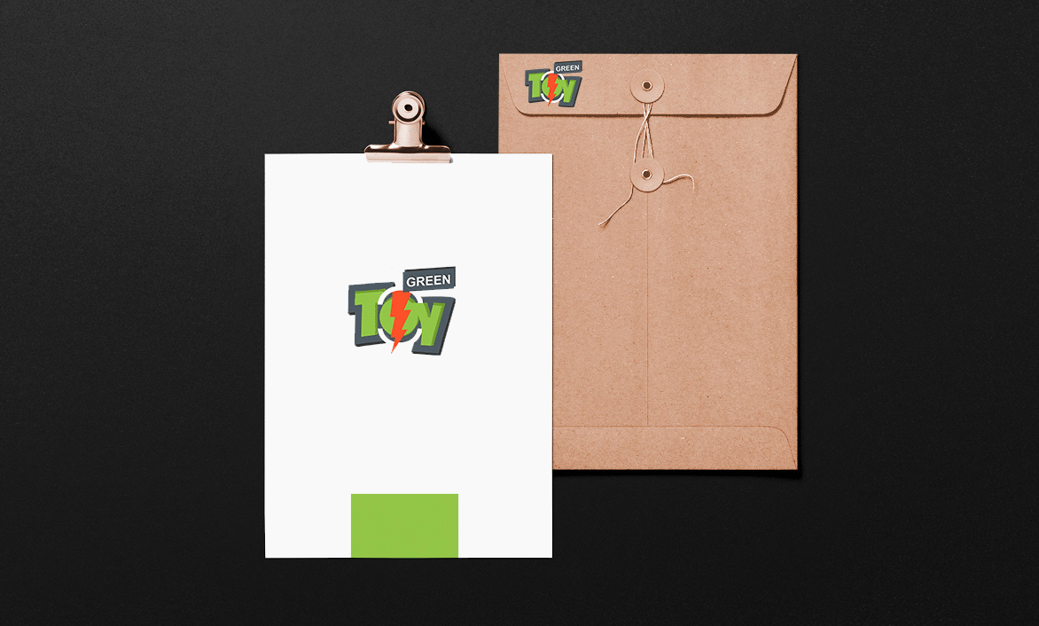 GreenToy Branding branding design graphic design green logo toy