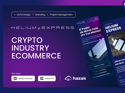 Crypto eCommerce Website UX/UI Design & Brand Identity brand identity ecommerce ecommerce development fullstack development logo mockups prototypes ux ui design web design website design wordpress