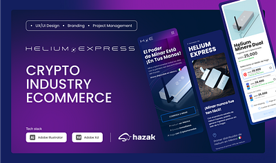 Crypto eCommerce Website UX/UI Design & Brand Identity brand identity ecommerce ecommerce development fullstack development logo mockups prototypes ux ui design web design website design wordpress