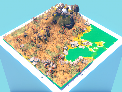 Oppy - Stylized World Generator 3d design game gamedesign gamedev