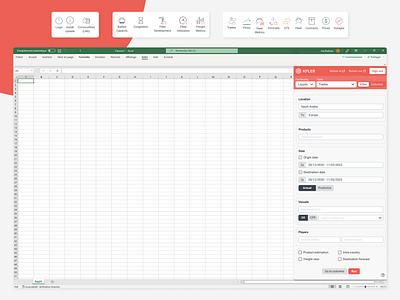 Kpler Excel Add-In