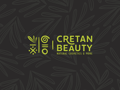 logo design "Cretan Beauty" 3d adobe illustrator adobe photoshop animation beauty branding cosmetics cretan crete design flat grafikonart graphic design illustration logo motion graphics natural rethymno ui vector