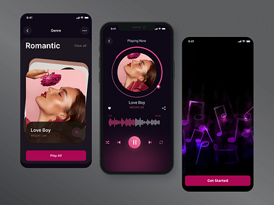 Music App ui