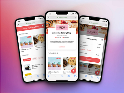 Storefront college e commerce iphone mobile ordering school store ui university