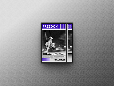 Poster about Freedom poster