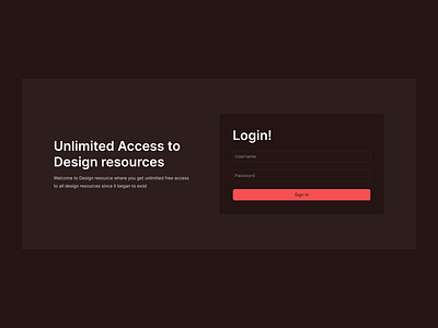 DarkMode - Login Component component dark darkmode design desktop login ui uidesign