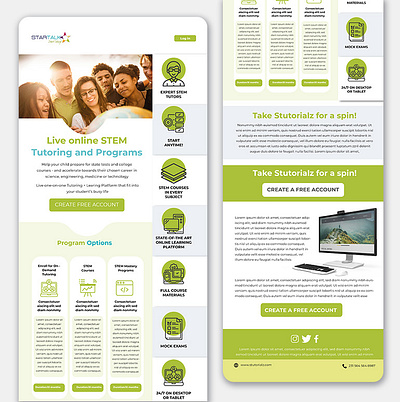 Email Newsletter, a landing page a landing page business newsletter business story newsletter corporate newsletter email marketting landing page newsletter newsletter design newsletter pdf newsletter print newsletter web newsletter word photoshop web page