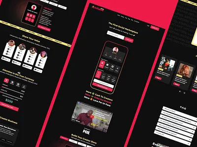 Inflame Beta Social Marketing Website Design advance animation branding design illustration modern design web design website