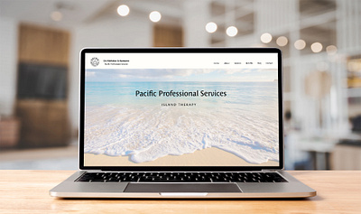 Pacific Professional Services branding design process deck figjam designs mental health website product design website design website design mockups