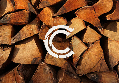 Coppice Collective Logo brand brand indentity branding genre logo logo design tactile uk wood