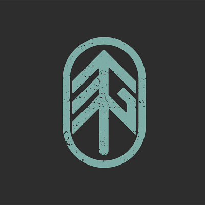 East Galbraith galbraith graphic design logo mountain tree trees vector