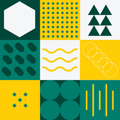 A Geometric High geometric high modern pattern shapes strains