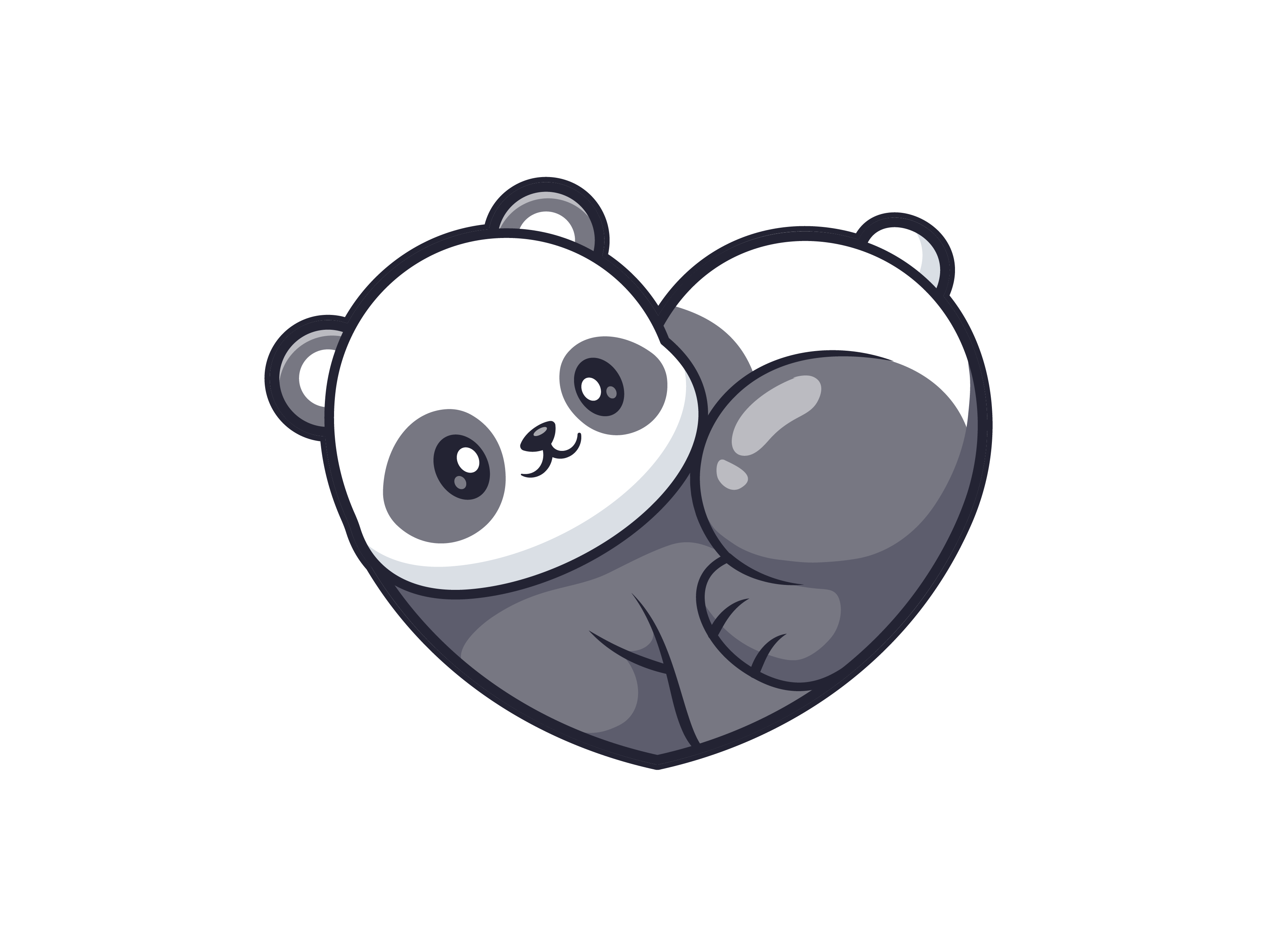 panda drawing chinese character bear asian vector pet cartoon bamboo  element animal pattern cute art 6967748 Vector Art at Vecteezy