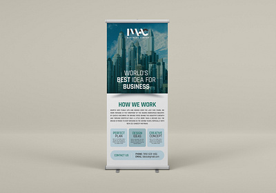 Corporate rollup banner ads banner design corporate rollup design graphic design minimalist banner outdoor banner pullup rollup rollup banner design signs